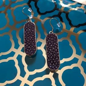 Leighelena Stingray earrings